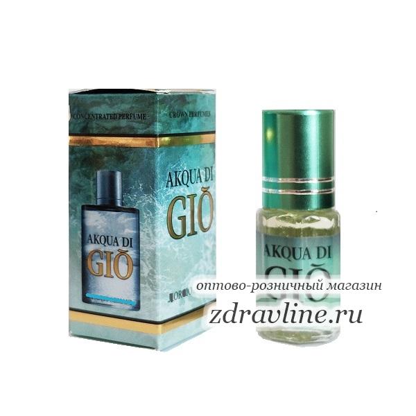 Масляные духи Acqua Di Gio GIORGIO ARMANI (Армани Аква Ди Джио) Al Rayan 3 мл