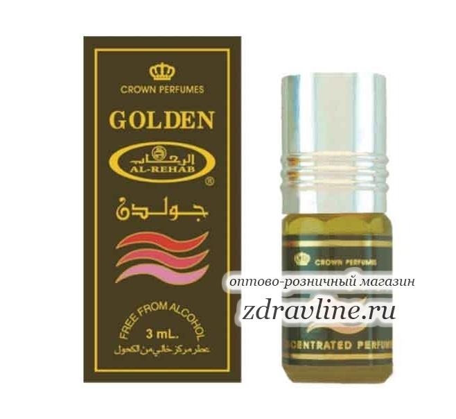 Восточные духи GOLDEN / Голден Al-Rehab, 3мл