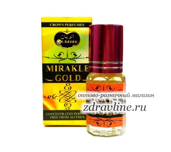 Духи миск Mirakle Gold  / Миракл Голд от Al Rayan, 3 мл
