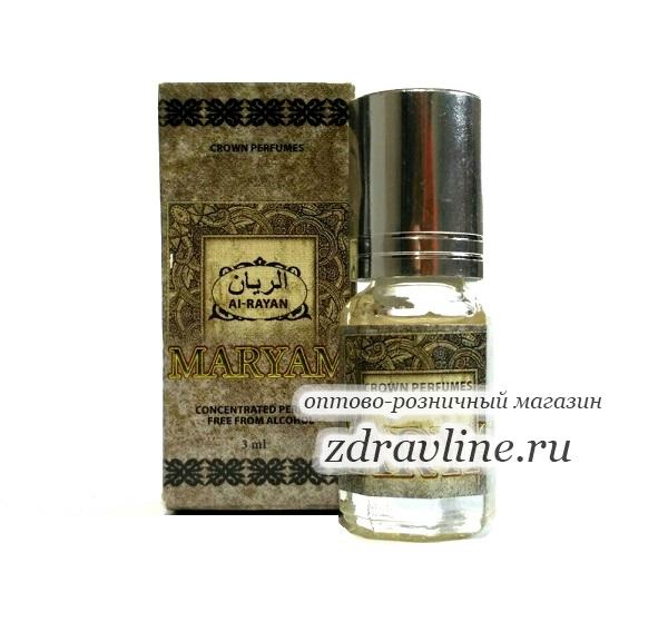 Масляные духи Maryam / Марьям от Al Rayan, 3 мл