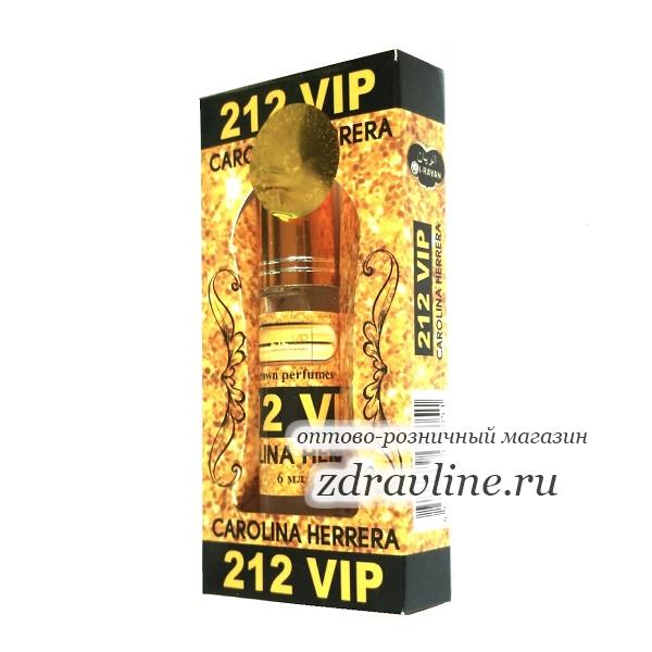 Масляные духи Carolina Herrera 212 Vip Каролина Херрера 212 Вип Al Rayan 6 мл