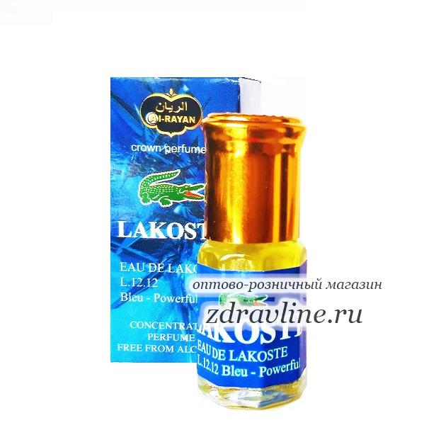 Lacoste L.12.12. Bleu Powerful Синий Лакост