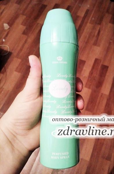 Дезодорант Lovely (Ловели, Лавли) Al Rehab 200ml