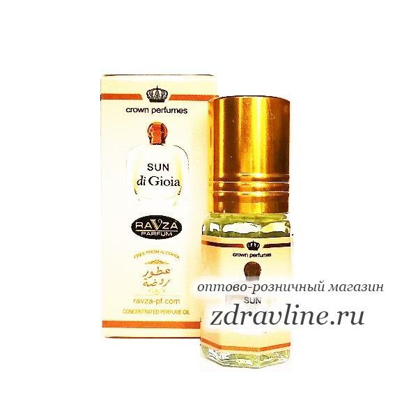 Масляные духи Sun di Gioia Giorgio Armani Солнце Радости Армани