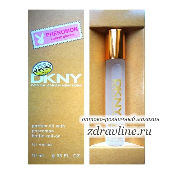 Масляные духи с феромонами  Донна Каран Будь Вкусным Donna Karan New York Be Delicious