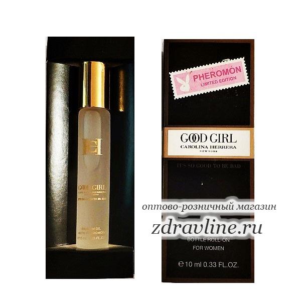 Духи с феромонами Carolina Herrera Good Girl Каролина Эррейра Черная Туфелька