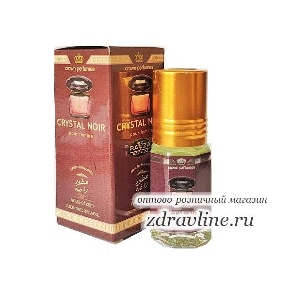 Духи Crystal Noir Versace Версаче Черный Кристал Ravza 3 мл