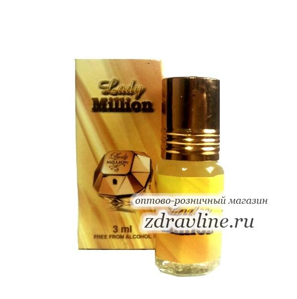 Масляные духи Lady Million Rabanne Леди Миллион Раббан