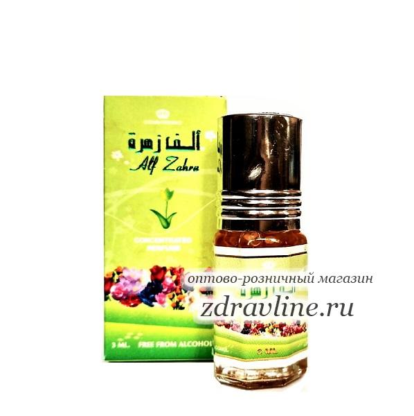 Арабские масляные духи Alf Zahra al Rehab (Альф Захра) 3 мл.