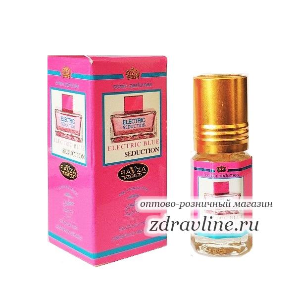 Духи Electric Blue Seduction for Women Antonio Banderas Синее Электрическое Искушение