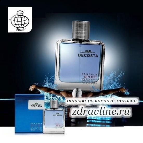 Духи Decosta Essence Sport Лакост Эссеншиал Спорт