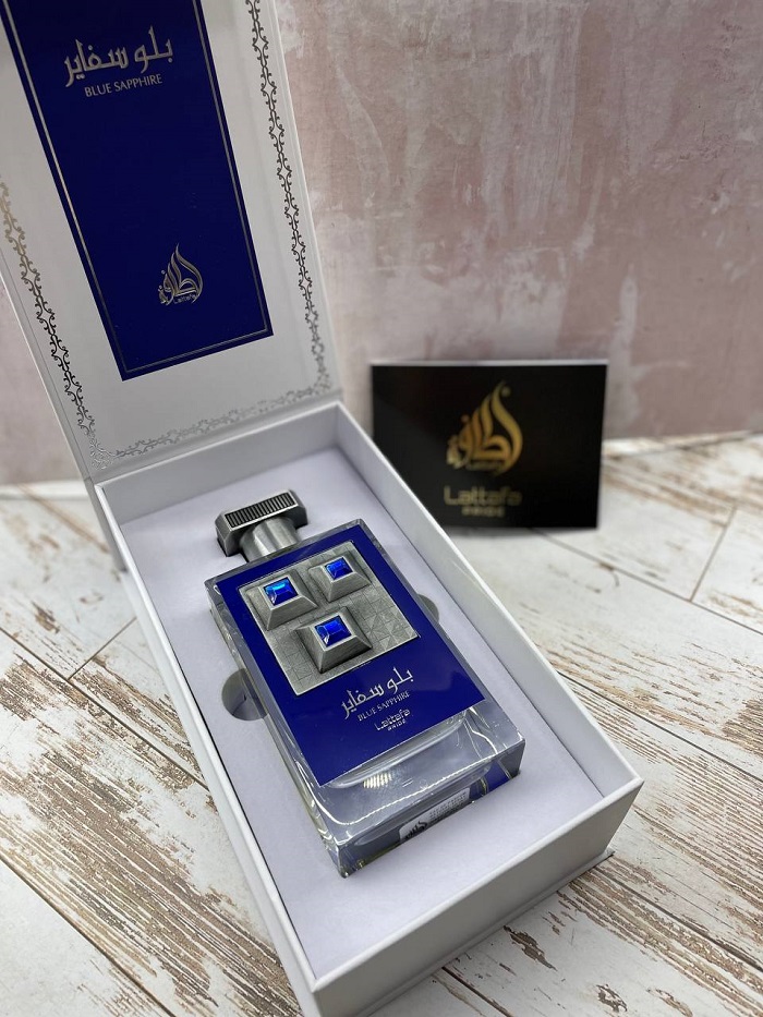 Духи lattafa Blue Sapphire Латтафа Голубой Сапфир