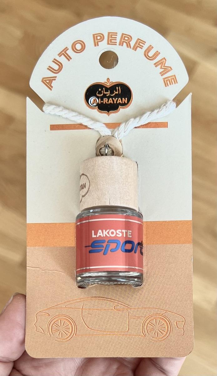Ароматизатор для авто Lacoste Sport Лакост Спорт