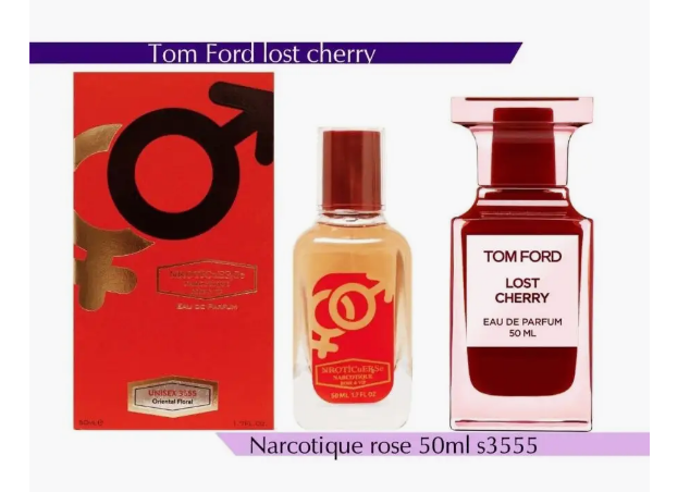 NROTICuERSe Narkotic VIP 3555 Tom Ford Lost Cherry Том Форд Лост Черри