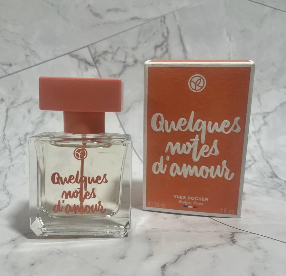 Yves Rocher Quelgues Notes d Amour Ив Роше Любовные Записки
