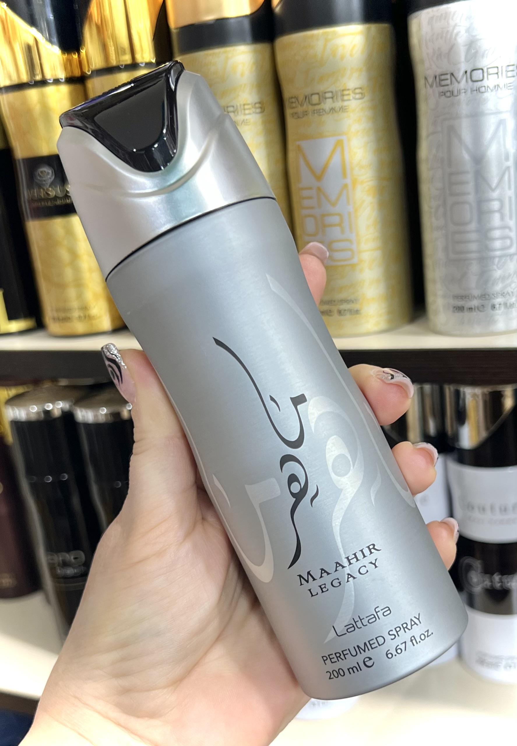 Дезодорант Маахир Легаси Латафа Парфюмс Maahir Legacy Lattafa Perfumes 