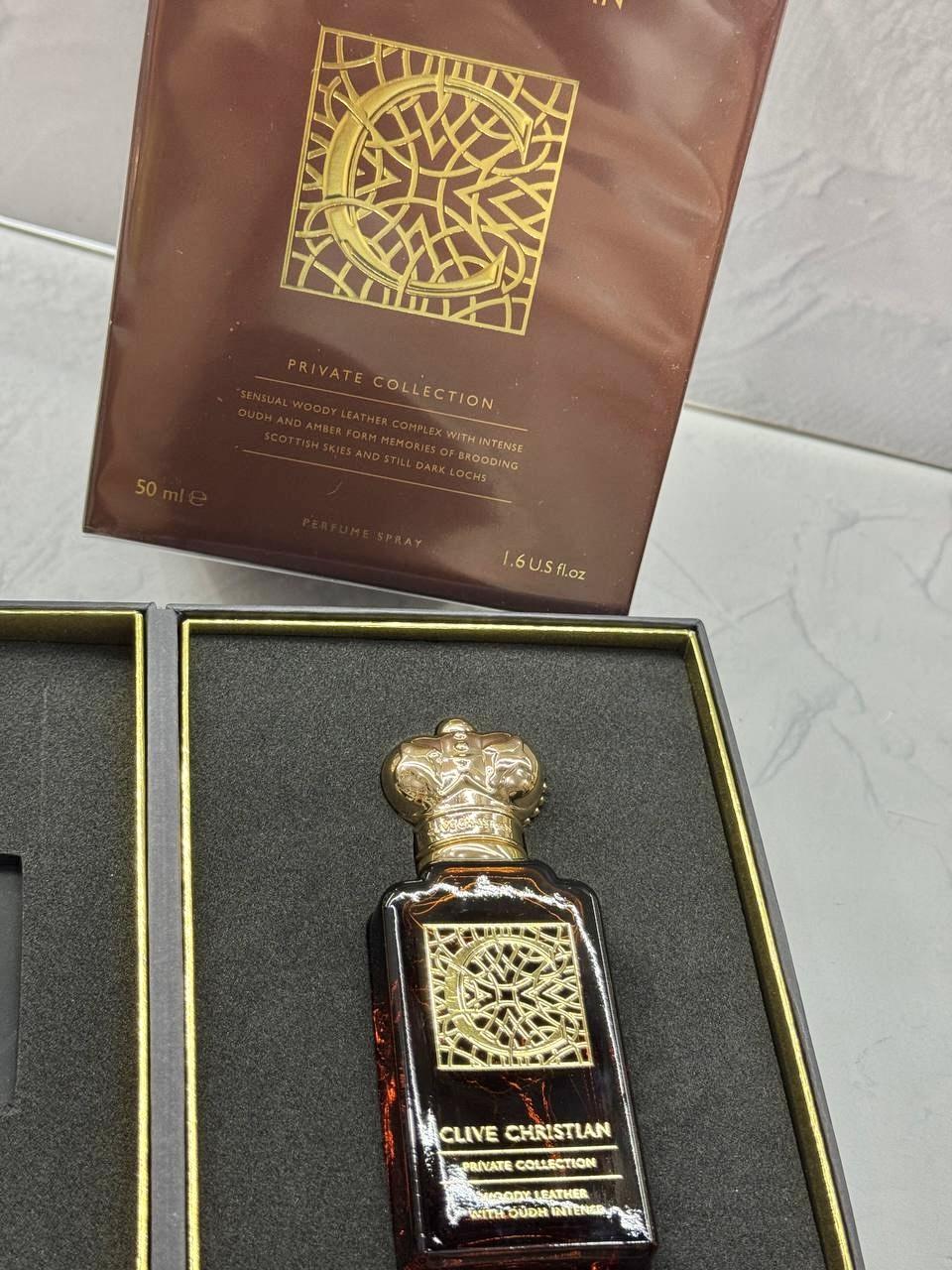 Духи Древесная Кожа с Удом Интенс Клайв Кристиан C Woody Leather With Oudh Intense Clive Christian for Men