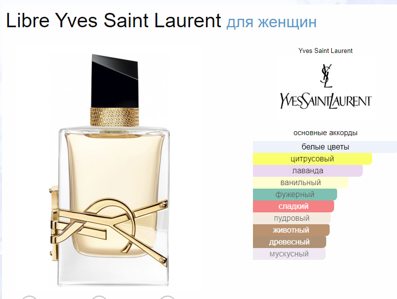 Либра Ив Сен Лоран YSL Libre Yves Saint Laurent EDP 90 мл