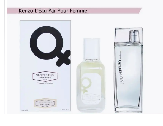 NROTICuERSe Narkotic VIP 3042  L'Eau Kenzo pour Femme Кензо Пур Фемм 50 мл