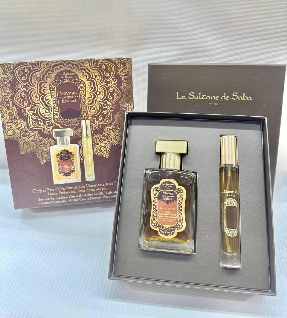 Подарочный набор Султан де Саба Вояж Сур Ла Рут Де Эпис La Sultane de Saba Voyage Sur La Route Des Epices 50 мл + 10 мл