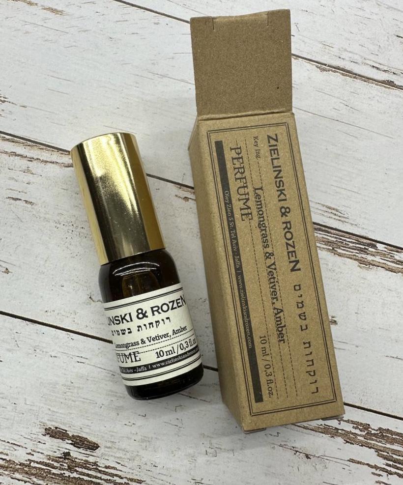 Духи Лемонграсс, Ветивер Амбра Зеленский Lemongrass & Vetiver, Amber 10 мл