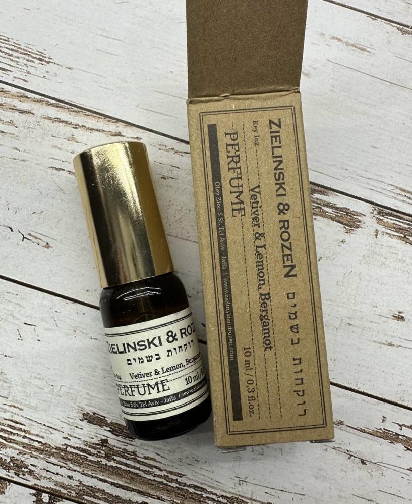 Духи Ветивер Лимон Бергамот Зеленский Vetiver Lemon, Bergamot 10 мл