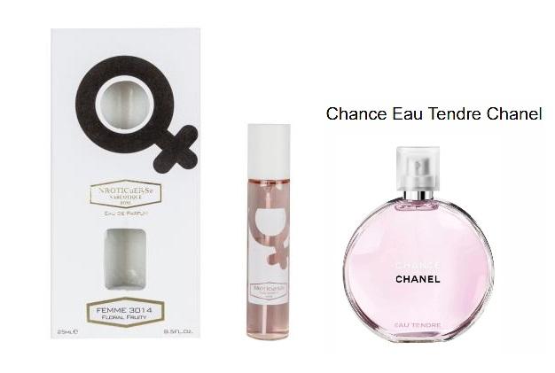 Духи NARKOTIC ROSE & VIP 3014 Шанель Шанс Тендер Chanel Chance Eau Tendre 25 мл