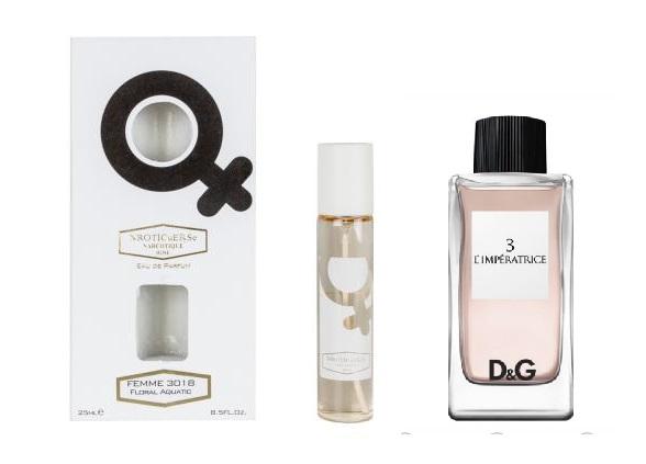 Духи NARKOTIC ROSE & VIP 3018 Дольче Габбана Императрица 3 Dolce & Gabbana L`Imperatrice 3 25 мл