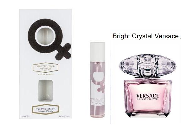 Духи NARKOTIC ROSE & VIP 3024 Версаче Брайт Кристал Versace Bright Crystal 25 мл
