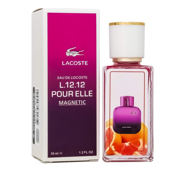 Духи Eau de Lacoste L.12.12 Pour Elle Magnetic Duty Free Лакост Магнетизм 35 мл 