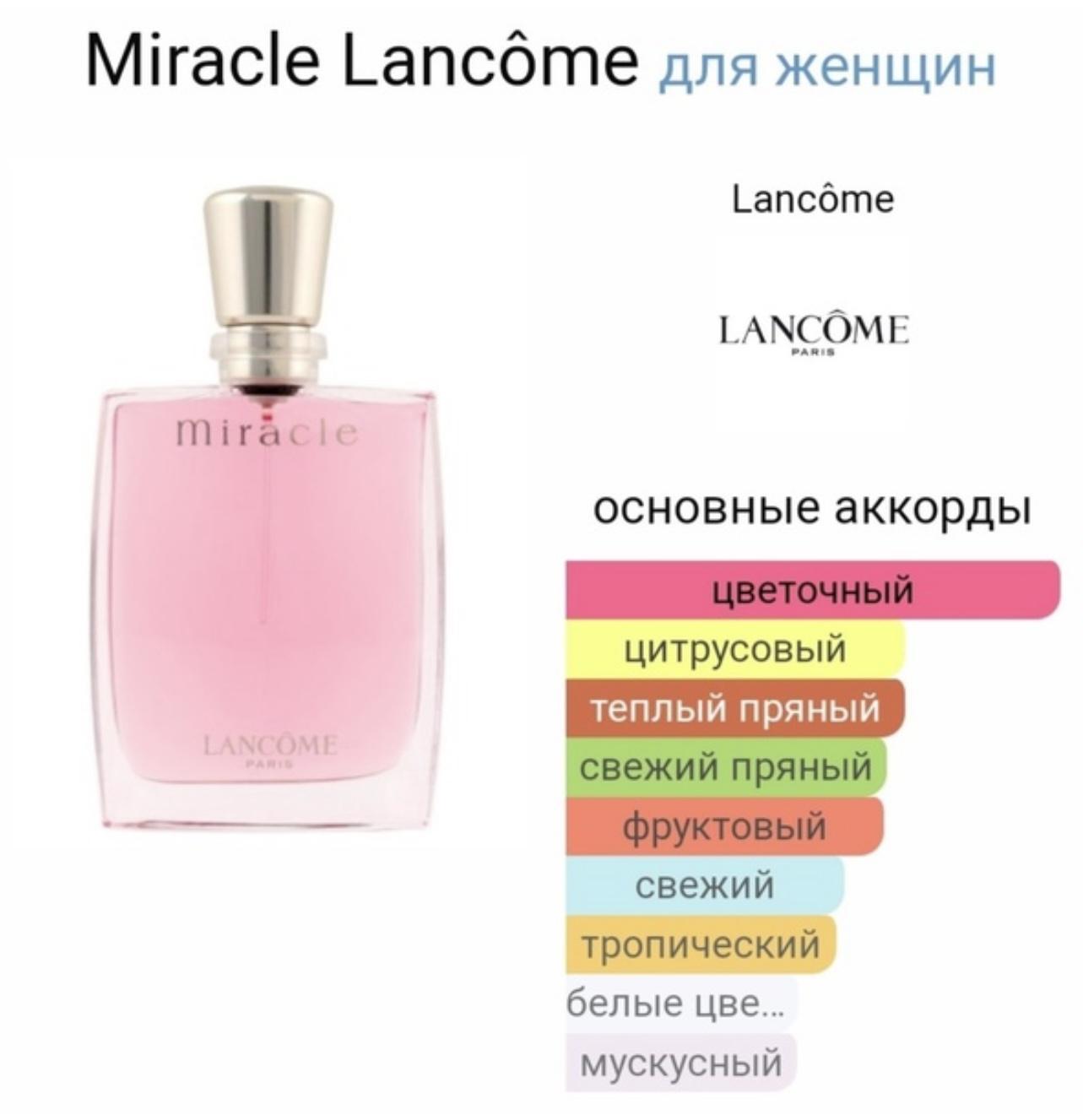 Miracle Lancome EDP Миракл Ланком 50 мл