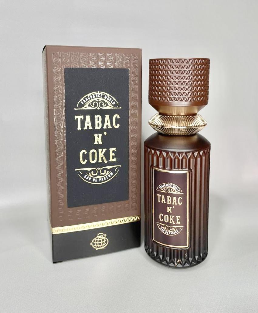 Духи TABAC N' COKE Fragrance World Табак и Кокаин Фрагранс ОАЭ 100 мл
