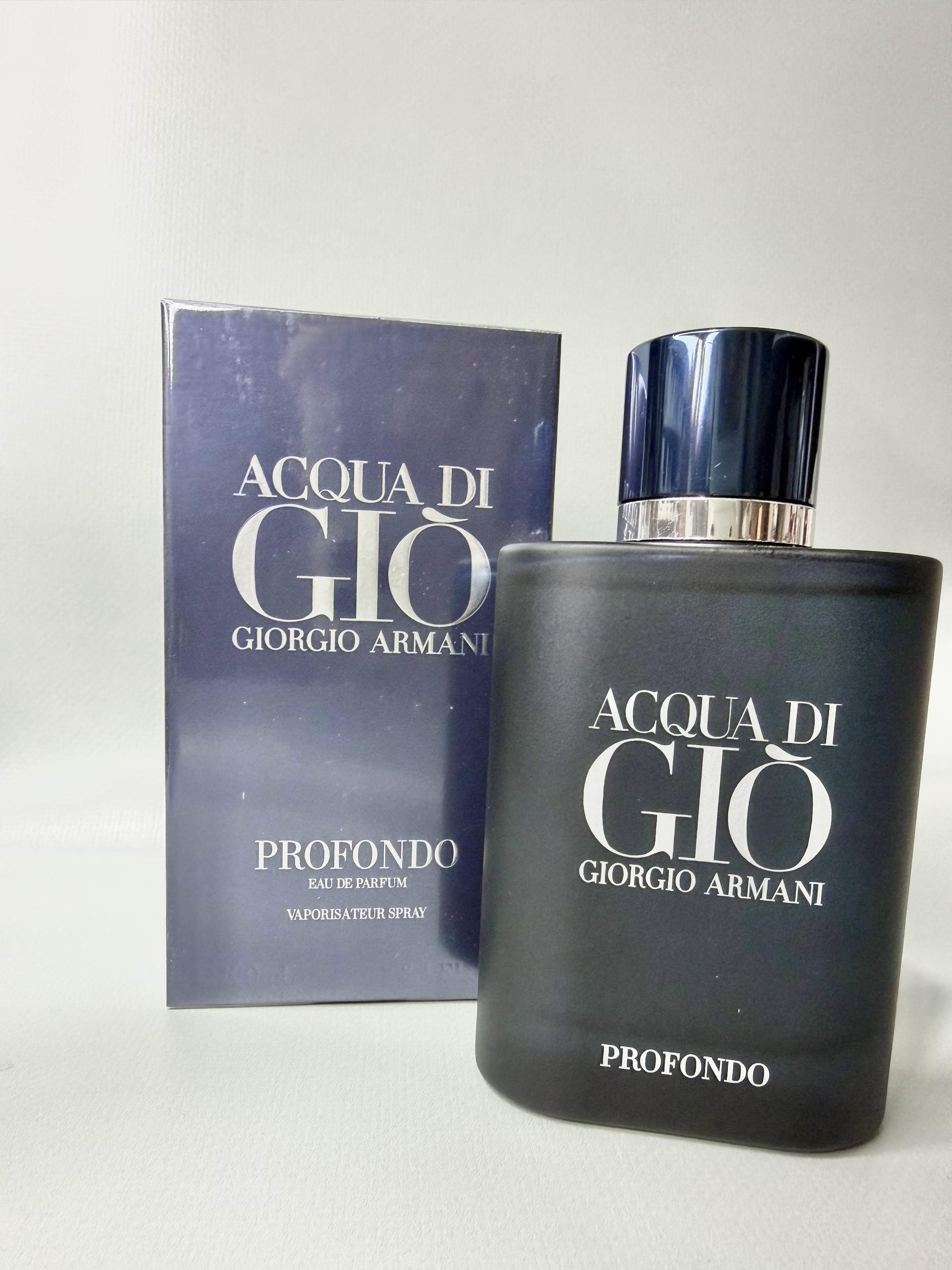 Духи Acqua di Giò Profondo Giorgio Armani Армани Аква Ди Джио Профондо 100 мл