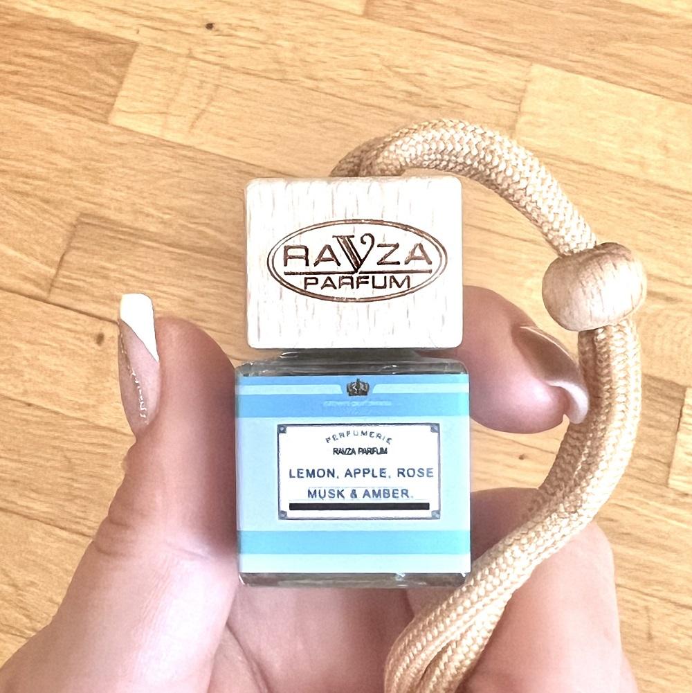 Автопарфюм Lemon Apple Rose Musk & Amber Зеленский Лимон Яблоко Роза Мускус Амбра Ravza Perfumes 8 мл